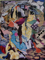IMGP2014-Homme Perdu /79x59/photo montage/1996/JG 13/9/21