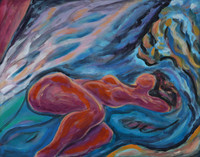 8683/ORAGE DU FOND/47x59/tuile sur papier/2014/G8?/EN-10/9/21