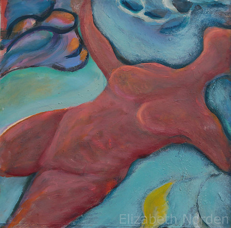 8853/MODEL BRAS ECARTE/37x37/huile sur panneau/2014/Gstudio/EN-11/9/21